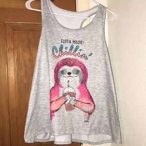 Justice sloth pajamas